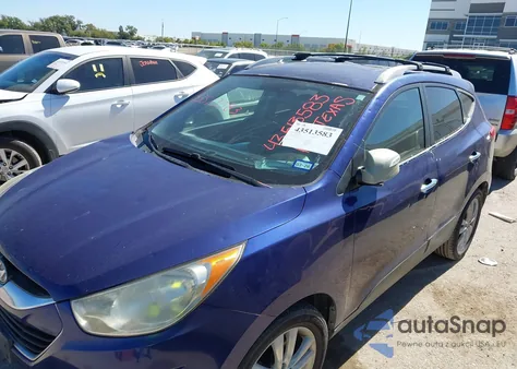 2013 Hyundai Tucson Limited из США, поврежденный, VIN KM8JU3AC8DU685233